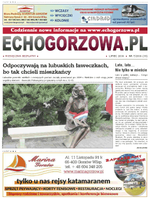 ECHO Gorzowa, lipiec 2016
