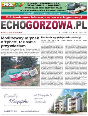 ECHO Gorzowa, listopad 2017