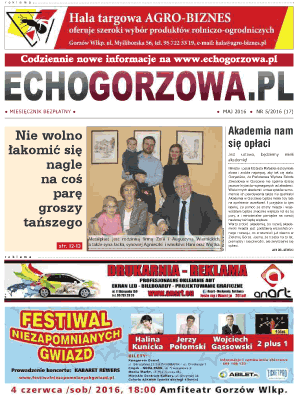 ECHO Gorzowa, maj 2016
