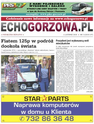 ECHO Gorzowa, listopad 2018