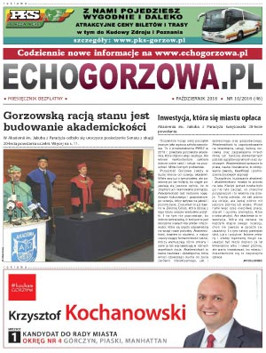 ECHO Gorzowa, październik 2018